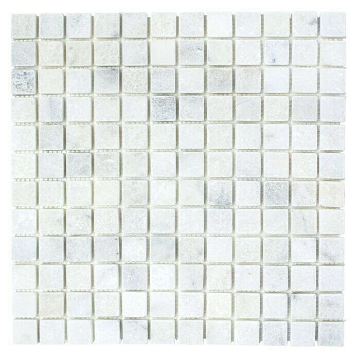 Mosaikfliese Quadrat Ibiza White XNT 42023 (30,5 x 30,5 cm, Weiß, Matt)
