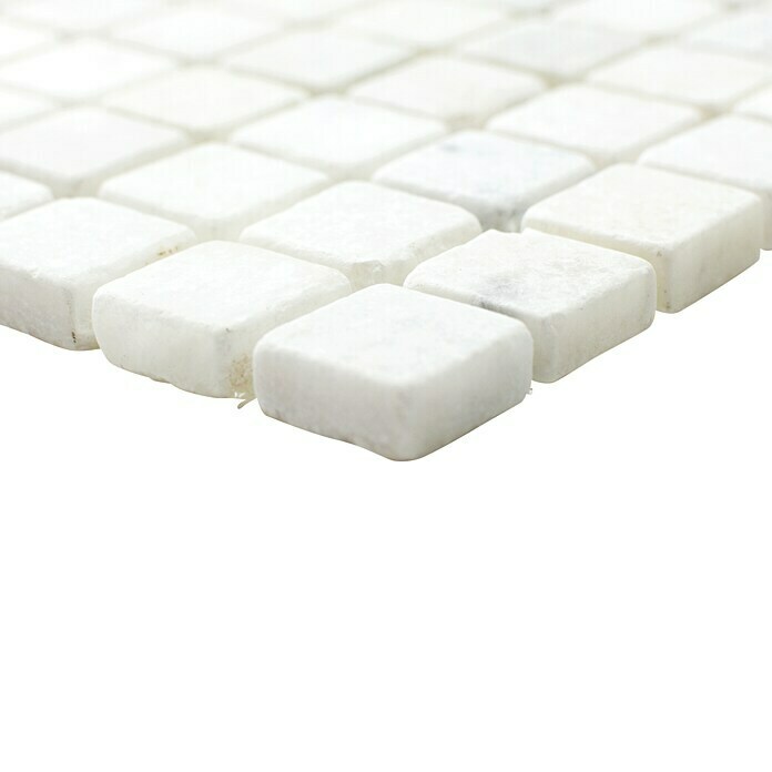 Mosaikfliese Quadrat Ibiza White XNT 42023 (30,5 x 30,5 cm, Weiß, Matt)