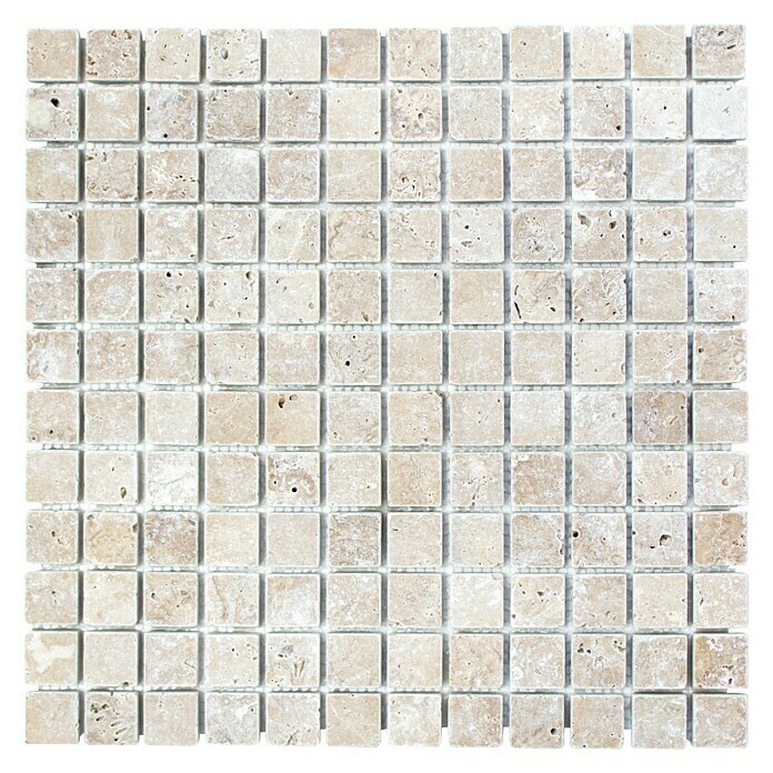Mosaikfliese Quadrat Noce XNT 44023 (30,5 x 30,5 cm, Beige, Matt)