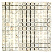 Mozaïektegel Quadrat Seabed XNT 48023 (30,5 x 30,5 cm, Beige, Mat)