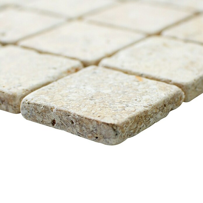 Mozaïektegel Quadrat Seabed XNT 48048 (30,5 x 30,5 cm, Beige, Mat)