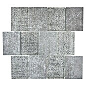 Mosaikfliese Rechteck Crystal Mix XCM J509 (30 x 30 cm, Grau, Matt)