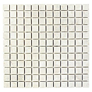 Mosaikfliese Quadrat Botticino XNT 41023 (30,5 x 30,5 cm, Beige, Matt)