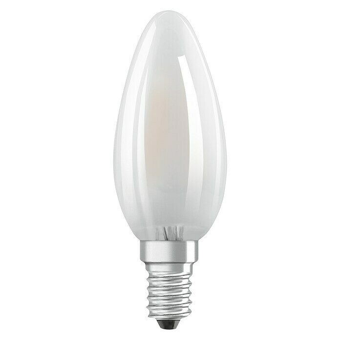 Osram Star LED-Leuchtmittel Classic B 40 (4 W, E14, Warmweiß, Matt, 3 Stk.)