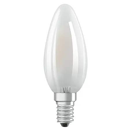 Osram Retrofit LED-Lampe Kerzenform E14 matt