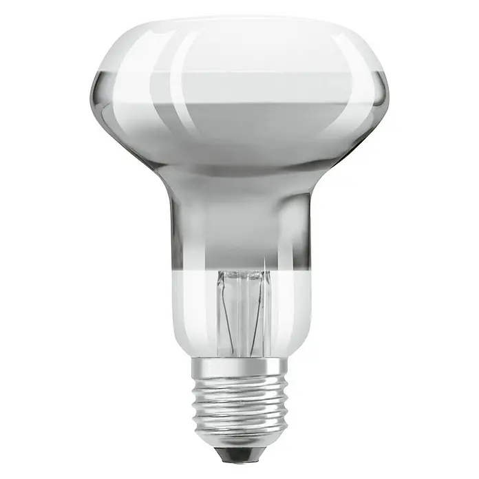 Osram Star LED-Lampen Set Star R63 E27 - E27, Nicht Dimmbar, Warmweiß, 210 lm, 2,6 W, 2 Stk. - Eine klare R63 Glühbirne mit Schraubsockel und sichtbarem Glühfaden für stimmungsvolle Beleuchtung.