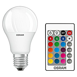 Osram Retrofit LED-Lampe Classic A 60 RGBW (E27, 9 W, 806 lm)