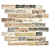 Mozaïektegel Brick Crystal Mix XCM BRV93 (30 x 30 cm, Meerkleurig, Mat)