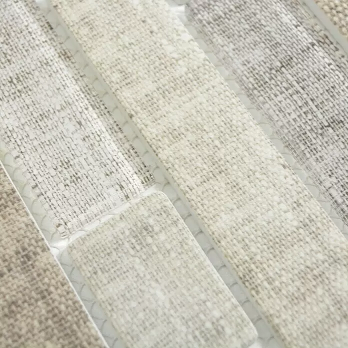 Mosaikfliese Brick Crystal Mix XCM BRV99 - 30 x 30 cm, Beige, Matt