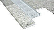 Mozaïektegel Brick Crystal Mix XCM BRV97 (30 x 30 cm, Grijs, Mat)