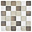 Mosaikfliese Quadrat Mix CD 218 (30,6 x 30,6 cm, Beige/Braun, Matt)