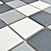 Mosaikfliese Quadrat Mix CD 216 (30,6 x 30,6 cm, Grau, Matt)
