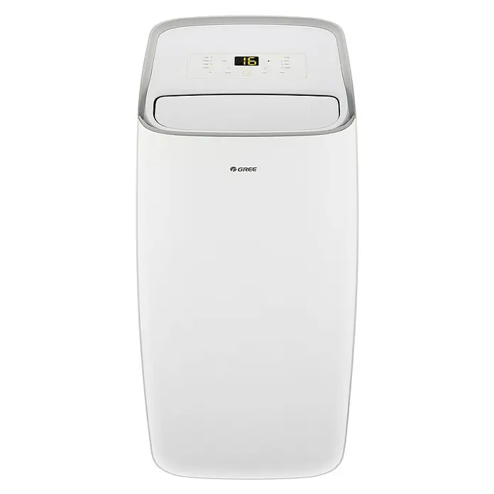 PR Klima Aire acondicionado portátil Moma - 3.500 W, Tamaño de la estancia: 35 m², Blanco - Aire acondicionado portátil Gree para una refrigeración confortable.