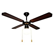 Arte confort Ventilador de techo Hawaii (Diámetro: 107 cm, Haya, 55 W)