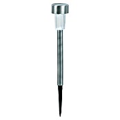 Starlux Solarlamp (0,06 W, Zilver, Ø x h: 5,5 x 36,5 cm)