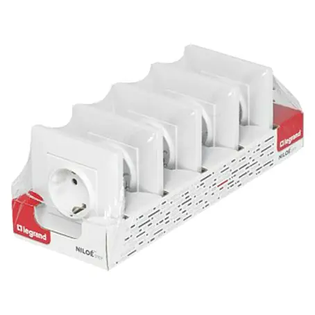 Legrand Niloé Step Enchufe pack 5 unidades