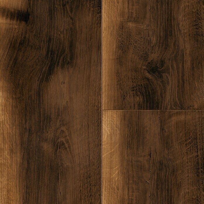 LOGOCLIC Vinto Laminat Eiche Porto1.285 x 327 x 8 mm, Landhausdiele Detail Shot