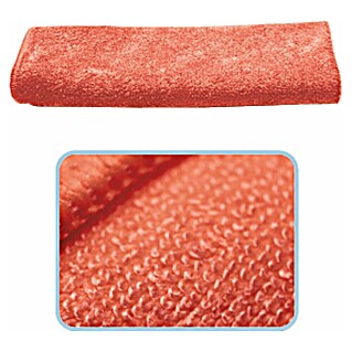 Mikrofasertuch Topline (5 Stk., 40 x 40 cm, Mikrofaser, Rot)