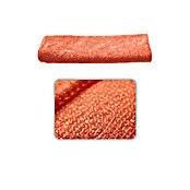 Mikrofasertuch Topline (5 Stk., 40 x 40 cm, Mikrofaser, Rot)