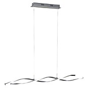 Paul Neuhaus Polina LED-Pendelleuchte (2 x 10,2 W, Höhenverstellbar: 40 - 140 cm, Stahl, Warmweiß)