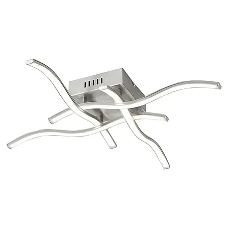 Just Light Wave LED-Deckenleuchte