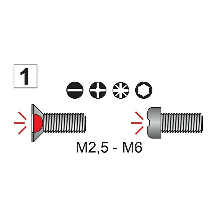 Matador Schraubenausdreher ScrewITGeeignet für: Schrauben (M2,5 - M6) Unknown