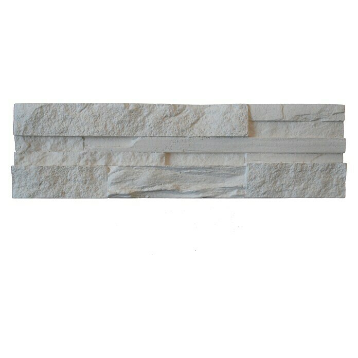 Verblendstein White Stone39 x 11,2 cm, Weiß, Steinoptik Unknown