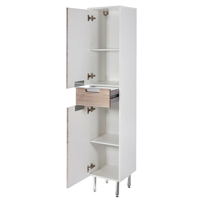Schildmeyer Sunny Hochschrank (35 x 33 x 159 cm, Eiche Natur)