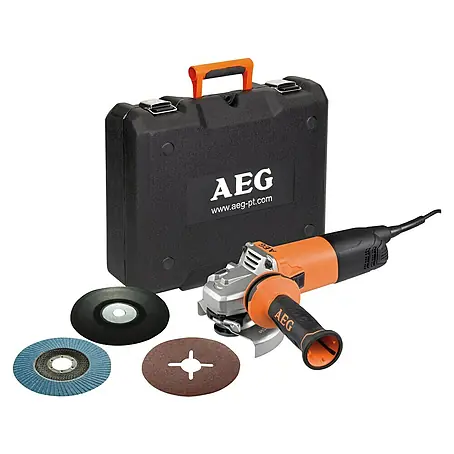 AEG Powertools Winkelschleifer-Set WS 13-125 SXE