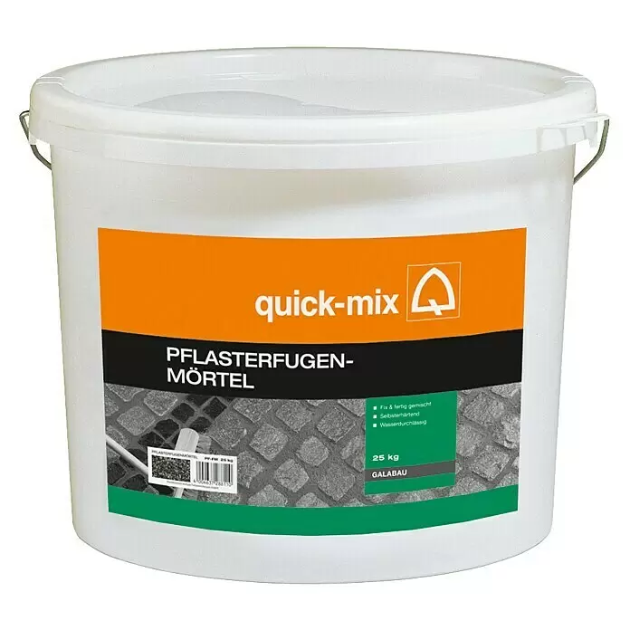 Quick-Mix PflasterfugenmörtelBasalt, 25 kg