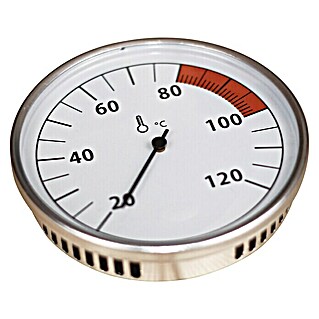 Karibu Thermometer Classic (Metall, 0 °C bis +120 °C)