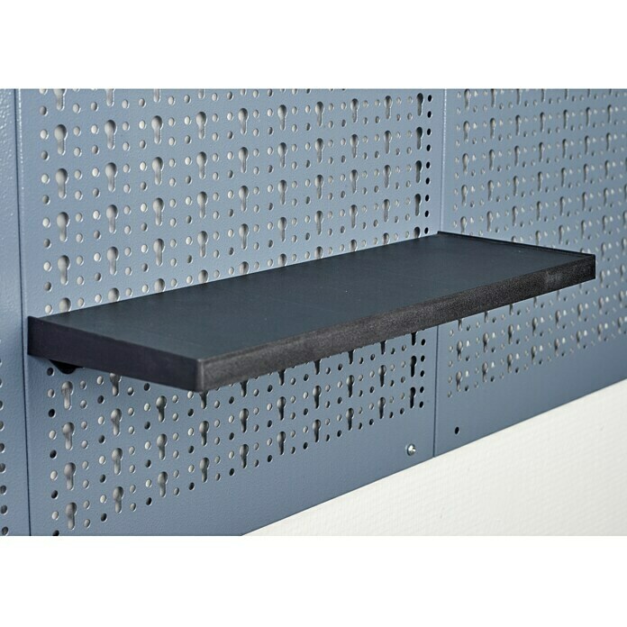 Küpper Estante (Específico para: Panel perforado de lámina de acero Küpper, Plástico, 2 uds.)