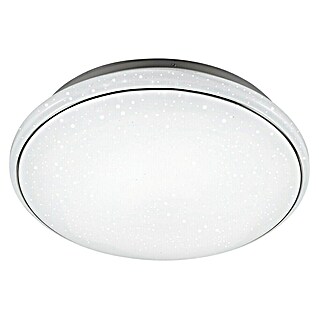 Just Light LED okrogla stropna svetilka Jupiter (28 W, Bele barve, Toplo bela, Premer: 440 mm)