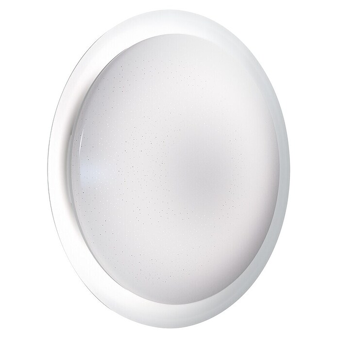 Osram LED-Wand- & Deckenleuchte Silara Sparkle (28 W, Farbe: Weiß, Ø x H: 50 x 9,1 cm)