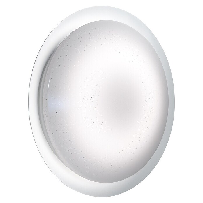 Osram LED-Wand- & Deckenleuchte Silara Sparkle (38 W, Farbe: Weiß, Ø x H: 60 x 12 cm)
