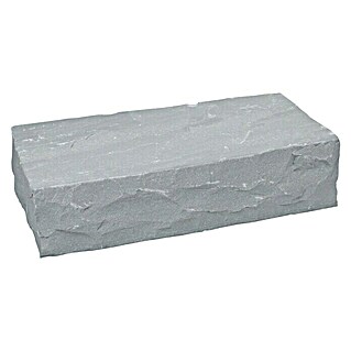 Mauerstein Delhi Grey (Grau, 40 x 20 x 10 cm, Sandstein)