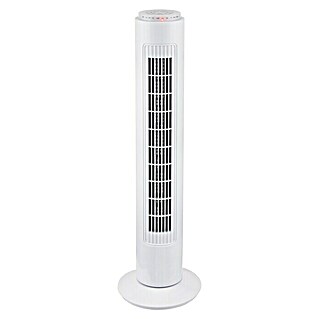 Proklima Stupni ventilator (Bijele boje, 78 cm, 50 W, 258 m³/h, Tajmer)
