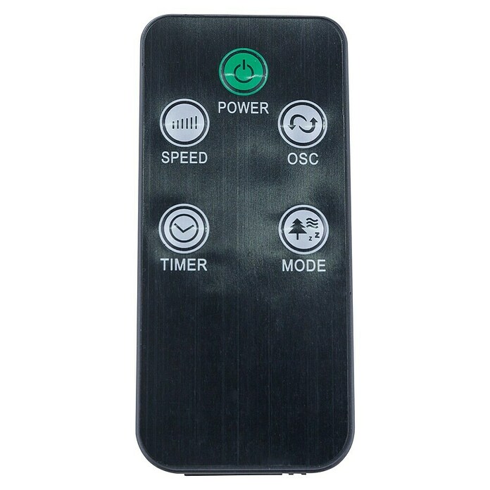 Proklima Turmventilator (Weiß, 78 cm, 50 W, 258 m³/h, Timer)