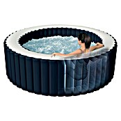 Intex Pure Spa Außen-Whirlpool (Ø x H: 216 x 71 cm, Kalkschutzsystem 10 W, Laminiertes Vinyl, Navy)