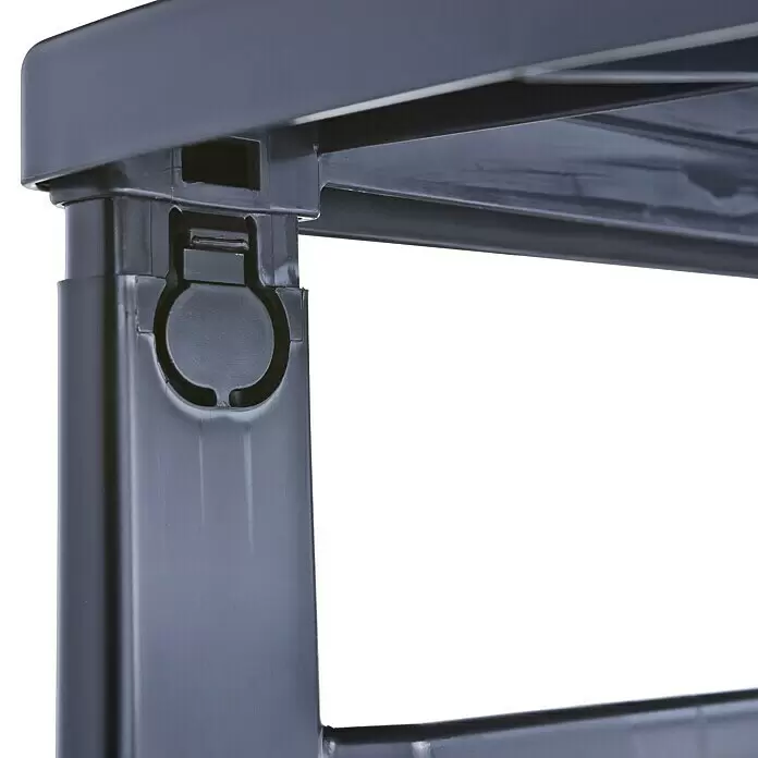 Rollcontainer - L x B x H: 40 x 29 x 61,5 cm, Anzahl Schubladen: 6 Stk., Kunststoff - Detailaufnahme
