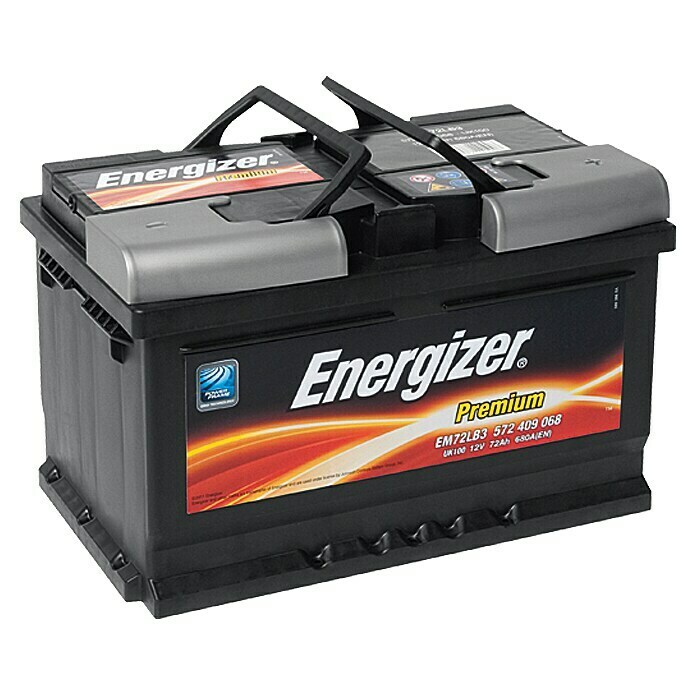 Energizer Autobatterie Premium EM72-LB3 (72 Ah, 12 V, Batterieart: Blei)