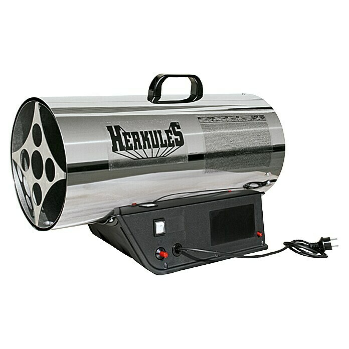 Herkules Calefactor de gas (33 kW, Potencia de aire máx.: 1.000 m³/h, Consumo: 2,34 kg/h)