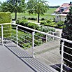 Treba Frewa Geländerset AG2 (Oberbodenmontage, Aluminium, Silber, Länge: 1.500 mm)