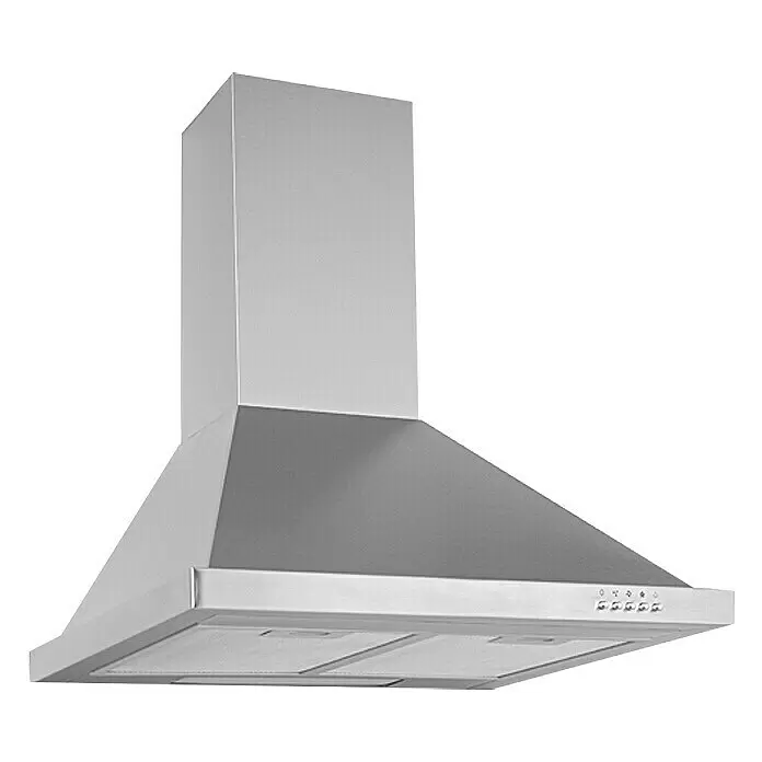 Respekta Kaminhaube Spinell CH 22078 IX B - Breite: 60 cm, Max. Gebläseleistung Abluftbetrieb: 338 m³/h, Edelstahl