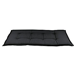 Sunfun Exclusive-Line Bankauflage (L x B x H: 110 x 49 x 6 cm, Polyester, Anthrazit)