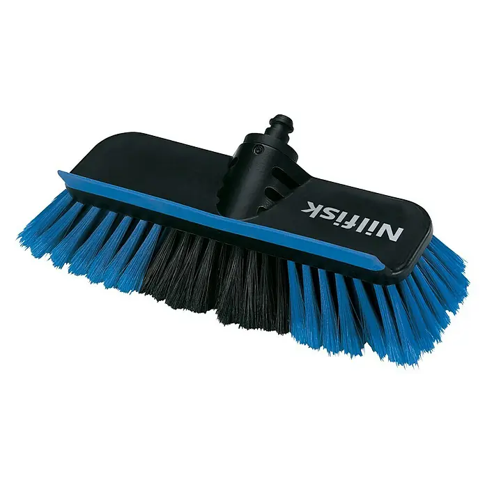Nilfisk Cepillo para automóviles - Específico para: Limpiadoras de alta presión Nilfisk - Cepillo Nilfisk con cerdas azules y negras para una limpieza eficaz. Ideal para diversas superficies y tareas de limpieza.