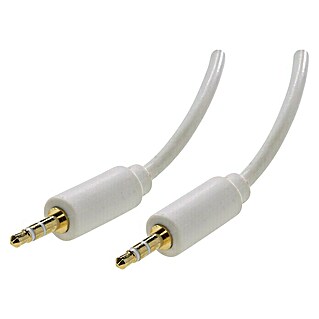 Schwaiger Audio-Kabel (2 x Klinkenstecker 3,5 mm, 1,5 m, Vergoldete Kontakte)
