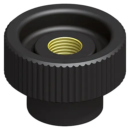 Kantoflex  Rändelmutter mit Gewinde