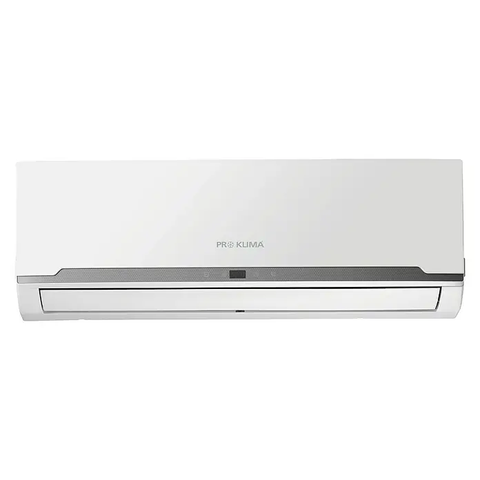 PR Klima Aire acondicionado Inverter PRO-18DH - 5.000 W, 5.300 W, 35 m², Blanco - Un aire acondicionado blanco Pro Klima, que ofrece una solución eficiente y elegante para el control de clima en tu hogar.