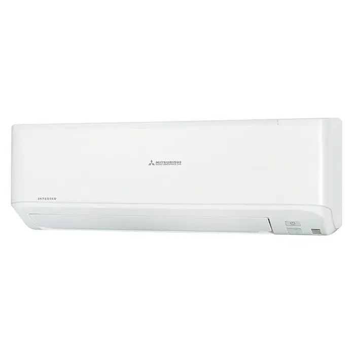 Mitsubishi Aire acondicionado Inverter DXK-Z6-W 09 - 3.000 W, 2.800 W, 20 m², Blanco - Imagen de un aire acondicionado interior blanco de Mitsubishi Heavy Industries con tecnología inverter para una refrigeración eficiente.